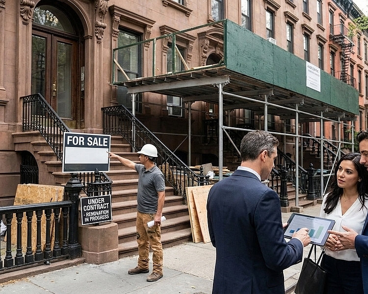 Should You Remodel Your NYC Townhouse Before Selling?
