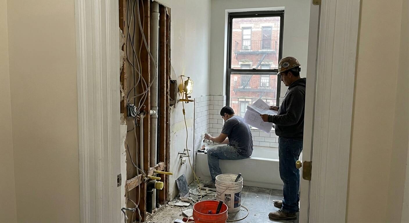 NYC bathroom remodel permit requirements and compliance